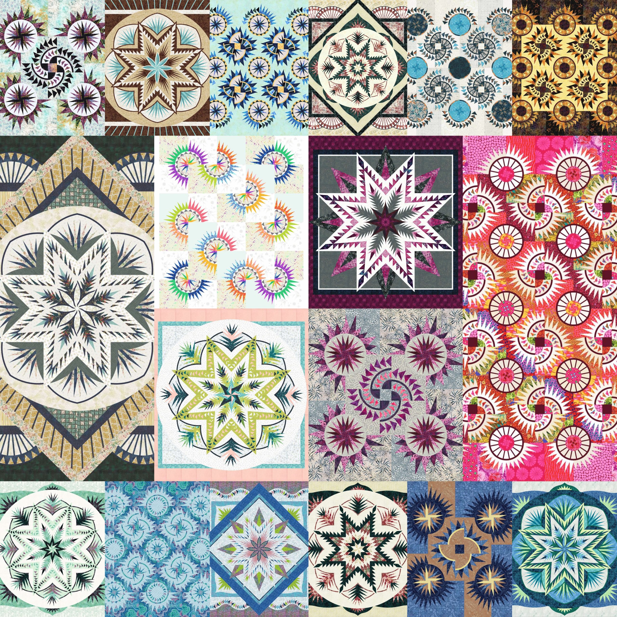 QU Quilt Collage