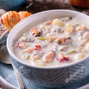 Bar Harbor Maine Bowl of Chowder