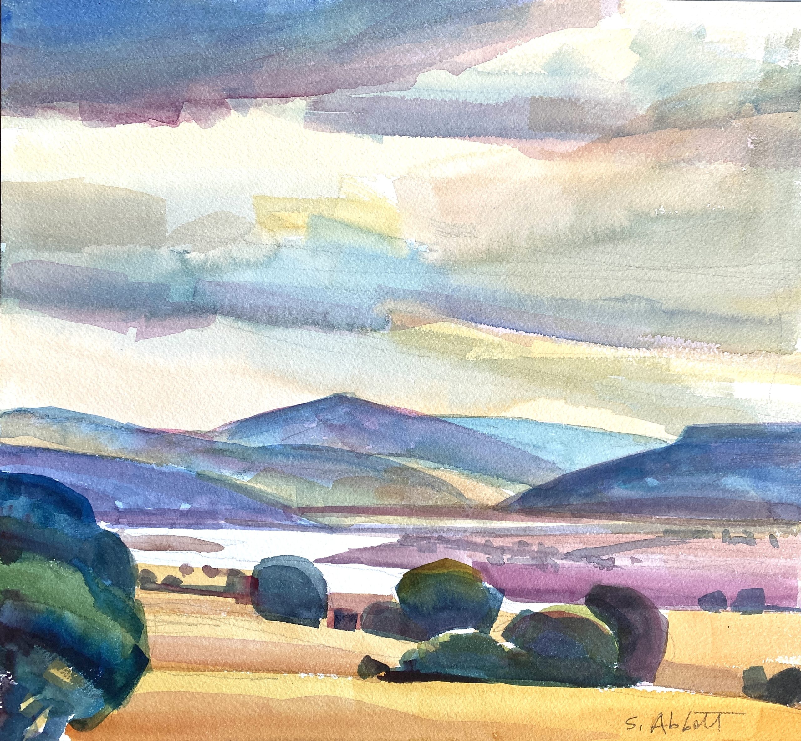 Susan Abbot Painting Susan Abbot Painting