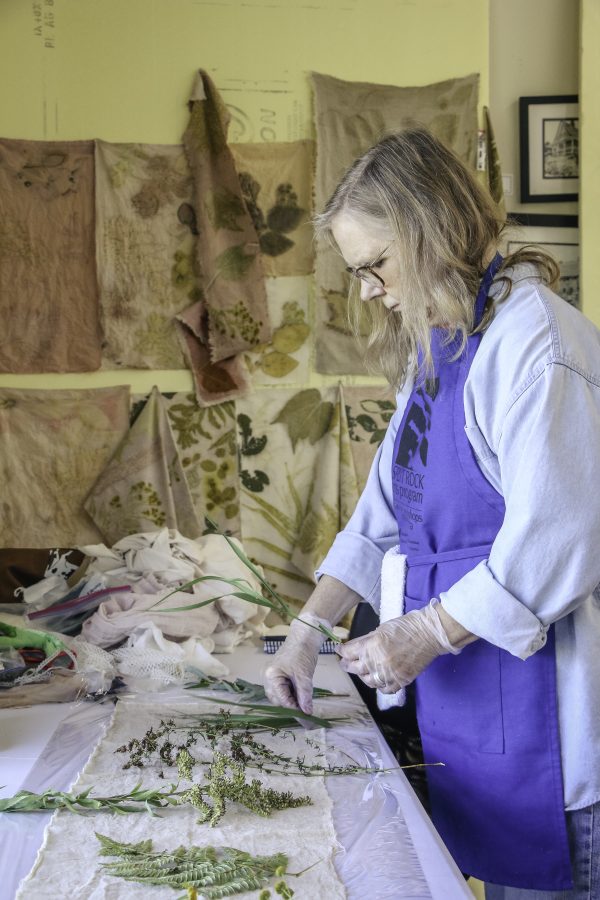 Botanical Printing And Boro Stitching - Image 6