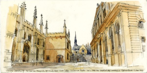 Perspective Urban Sketching in Watercolor II - Image 6