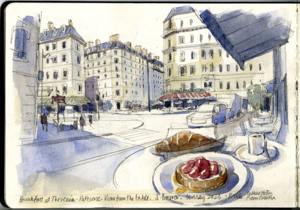 Perspective Urban Sketching in Watercolor II - Image 7