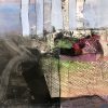 Abstract Acrylic Painting and Collage - Image 8