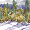 Vibrant Watercolors: Sketching Desert Hues II - Image 12