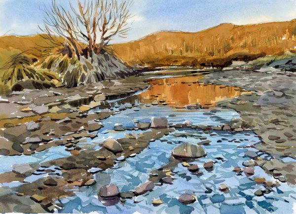 Vibrant Watercolors: Sketching Desert Hues II - Image 11