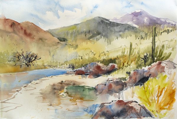 Breaking Free: Playful, Experimental Watercolor