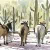 Vibrant Watercolors: Sketching Desert Hues II - Image 7