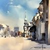 Atmospheric Cityscape