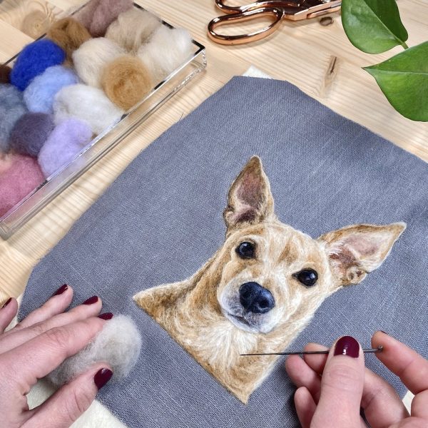 Painting with Wool: Exploring Color, Texture & Expression through Needle Felting - Image 9