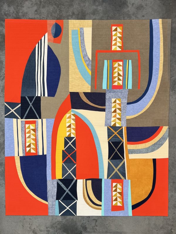 The Three C’s - Color, Contrast & Composition in Improvisational Quilting - Image 3