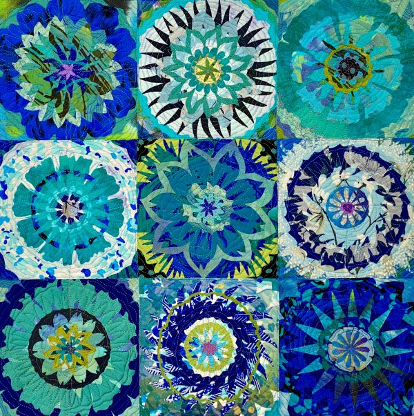 Floral Arrangement: creating fused flower (and sunflower) quilts - Image 5
