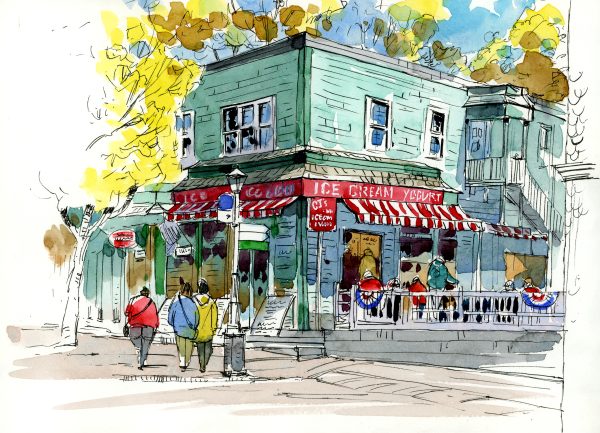 Down East Vistas: Sketching the Coastal Beauty of Bar Harbor in Watercolor - II